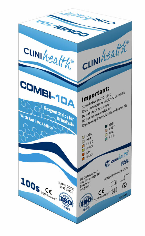 CliniHealth Urinalysis Combi 10