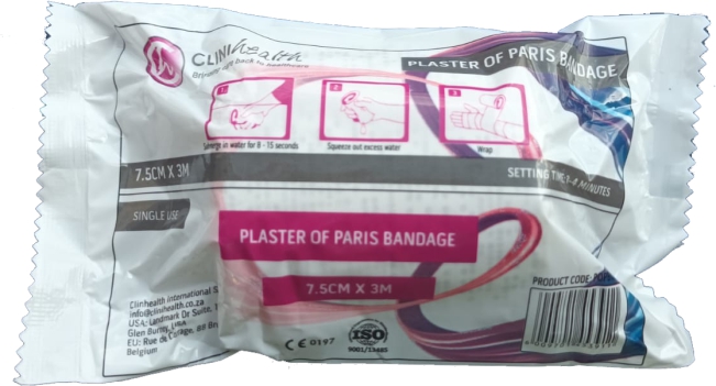 Plaster of Paris, 3m - Plaster of Paris - Dressings - Products